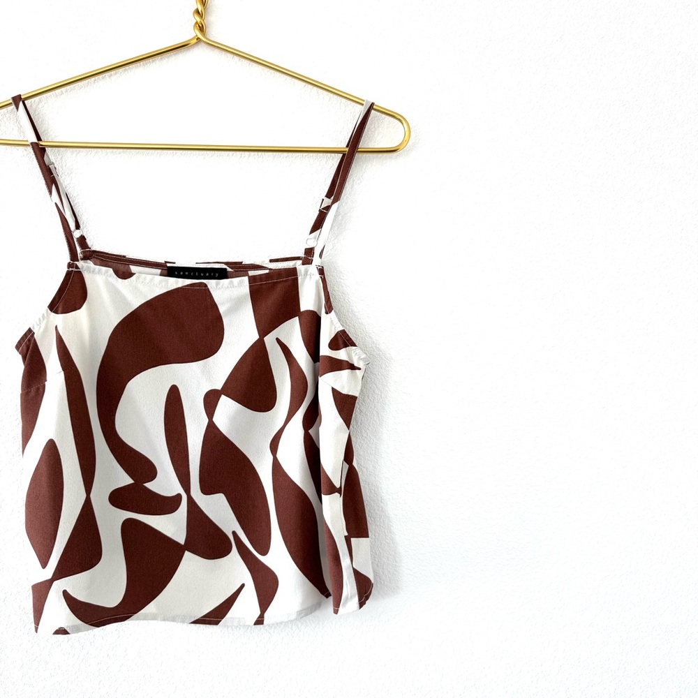 Sanctuary Printed Mirage Sleeveless Top in Lion River